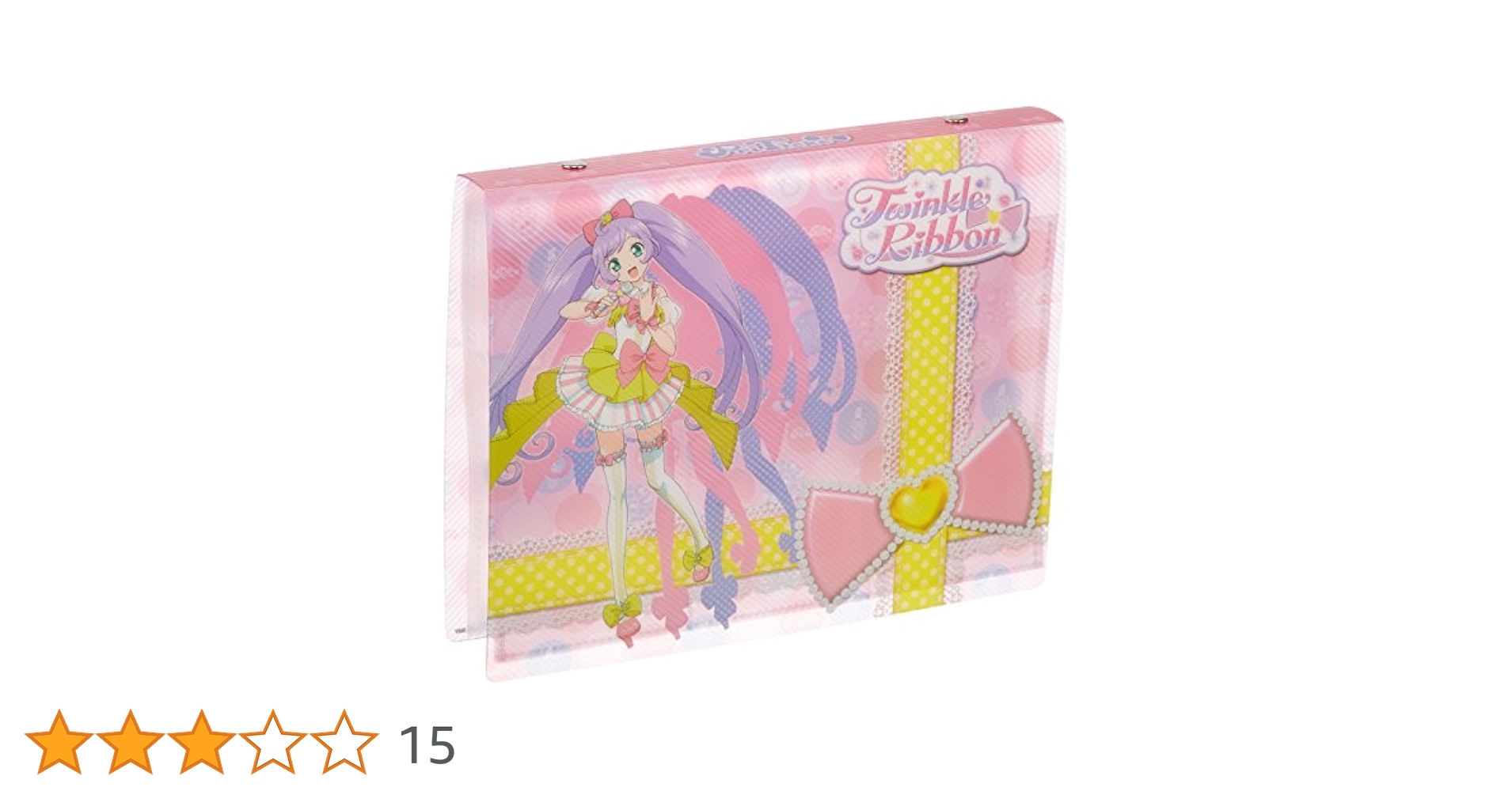 プリパラ プリチケファイルバッグ トゥインクルリボン パステルピンク 51PzP+0YwVL.jpg_BO30,255,255,